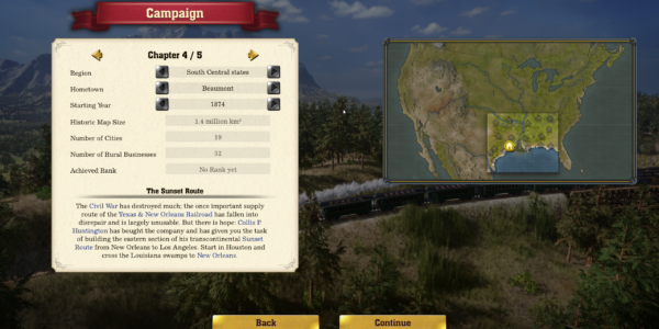Railway Empire 2 – Chapter 4: The Sunset Route